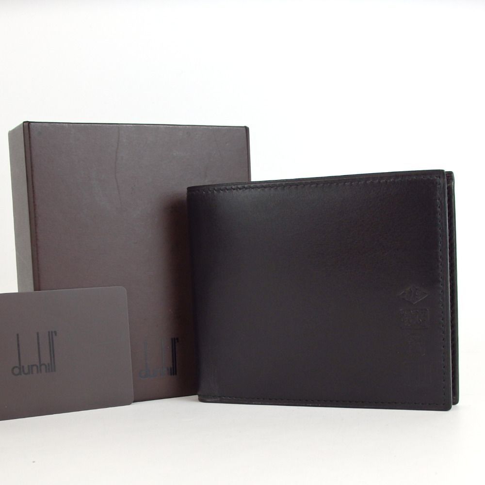 dunhill ダンヒル 二つ折り財布 レザー 16-3701(6)
