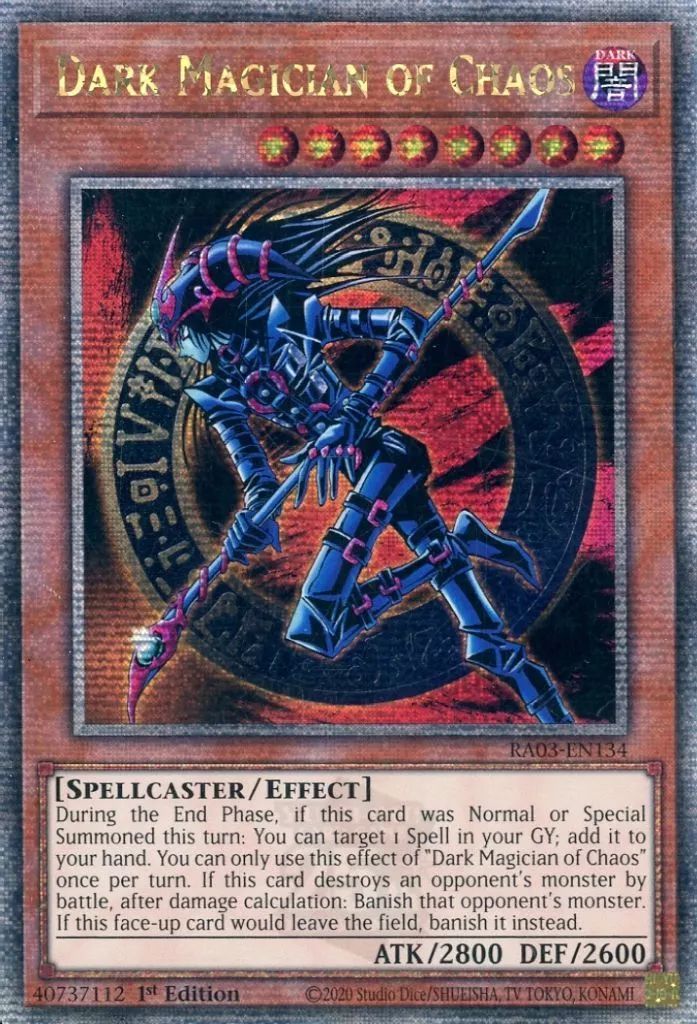 【中古】遊戯王 RA03-EN134[QCSE]：Dark Magician of Chaos/混沌の黒魔術師