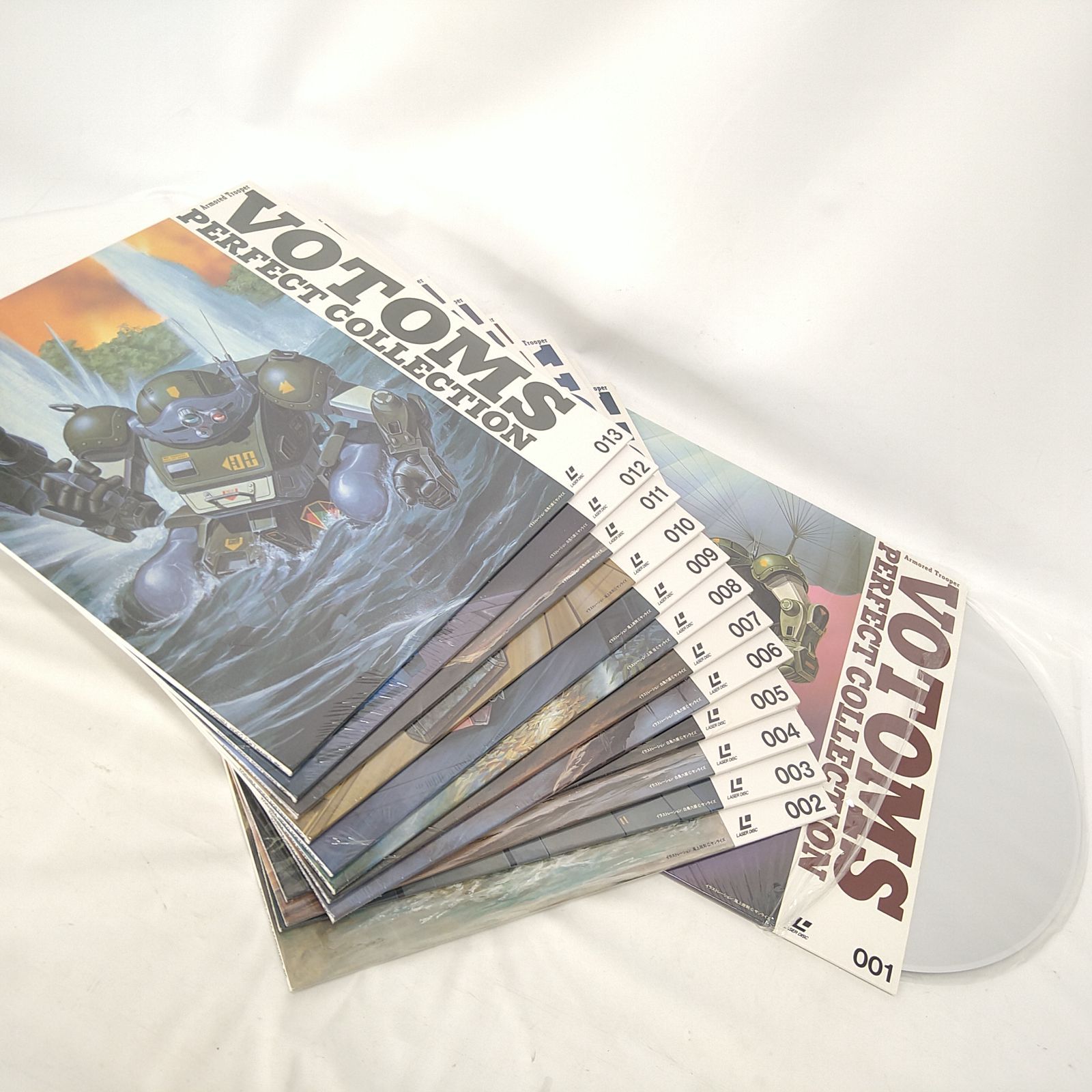 中古】装甲騎兵ボトムズ パーフェクトコレクション LD レーザー 