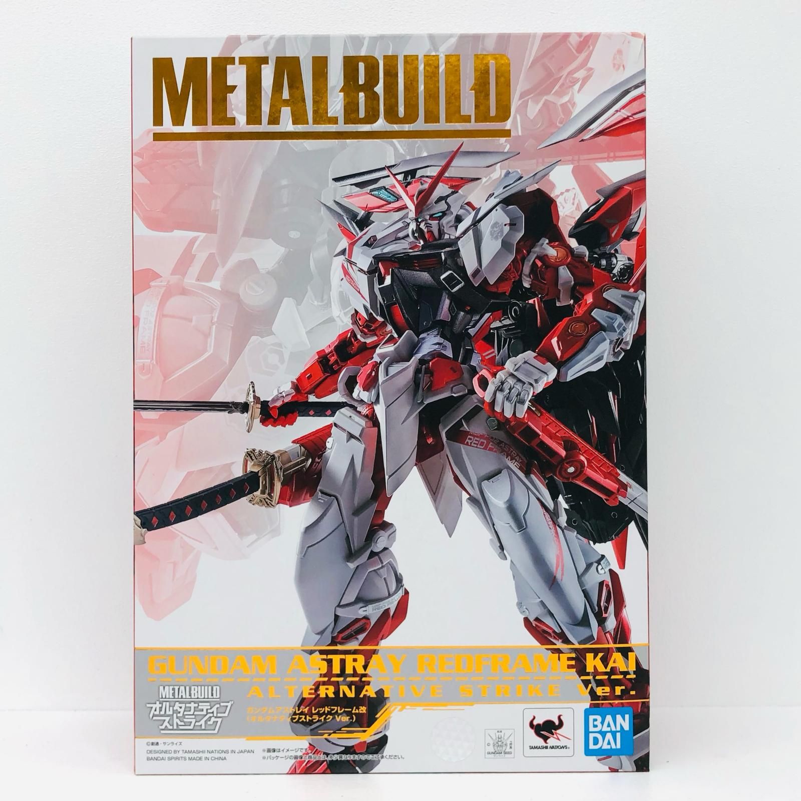 【物流センター】 中古 METALBUILDガンダムアストレイレッドフレーム改(オルタナティブストライクver.)「機動戦士ガンダムSEEDVSASTRAY」