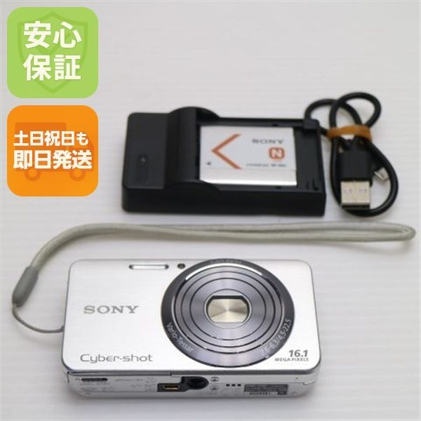 超美品 DSC-W630 シルバー 即日発送 デジカメ SONY デジタルカメラ 本体 土日祝発送OK 03000