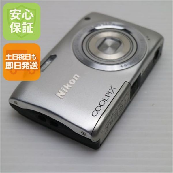 中古 COOLPIX S2900 シルバー 即日発送 コンデジ Nikon 本体 土日祝発送OK 03000
