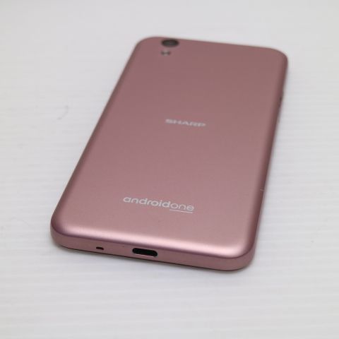超美品 SoftBank Android One S3 ピンク スマホ 即日発送 スマホ 白