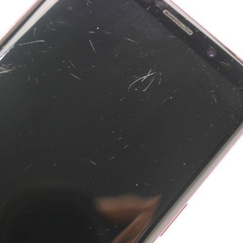 良品中古 SCV38 Galaxy S9 パープル スマホ 即日発送 スマホ 白ロム