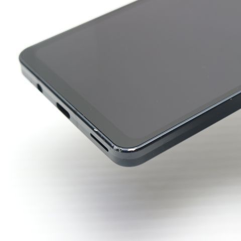 美品 AQUOS sense6 SHG05 ブラック スマホ 白ロム 本体 即日発送 土日