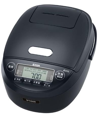 JPK-T100-KVモーブブラック 炊きたて 土鍋神話 圧力IHジャー炊飯器 5.5合