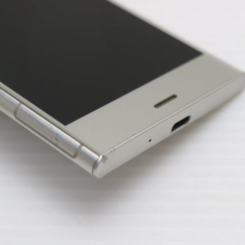 美品 SOV36 Xperia XZ1 シルバー スマホ 即日発送 スマホ 白ロム au