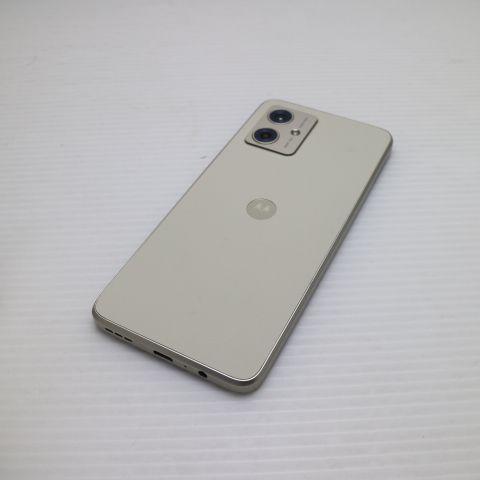 超美品 SIMフリー moto g64y 5G バニラクリーム スマホ モトローラ