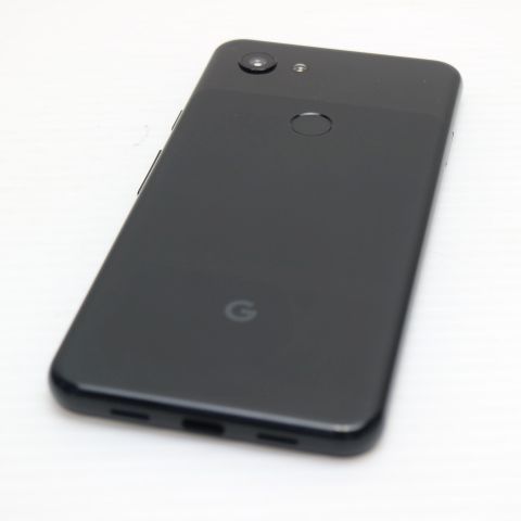 超美品 Google Pixel 3a ジャストブラック スマホ 本体 白ロム 土日祝