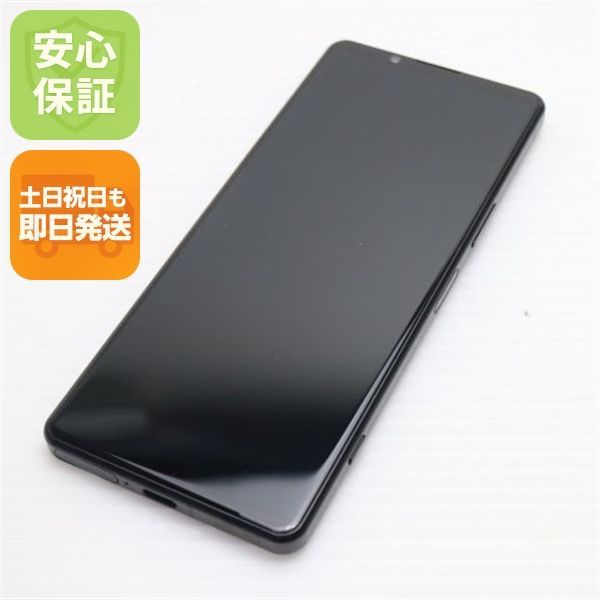 超美品 Xperia 5 IV A204SO ブラック スマホ 土日祝発送 即日発送 03000