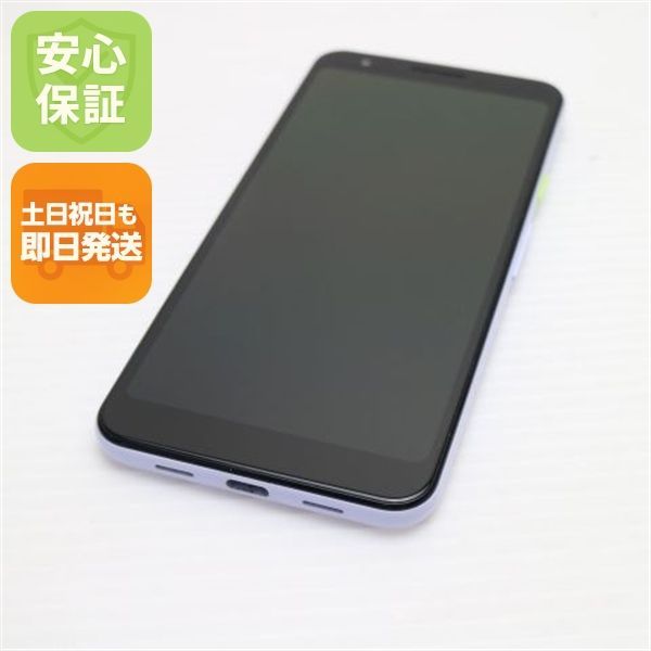 超美品 Google Pixel 3a パープリッシュ スマホ 本体 白ロム 土日祝発送OK 03000