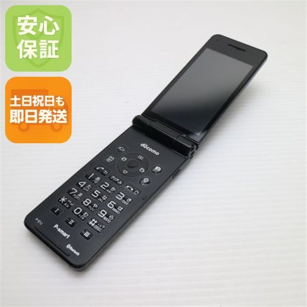 良品中古 P-01J P-smart ケータイ ブラック 即日発送 ガラケー DoCoMo Panasonic 本体 白ロム 土日祝発送OK 03000