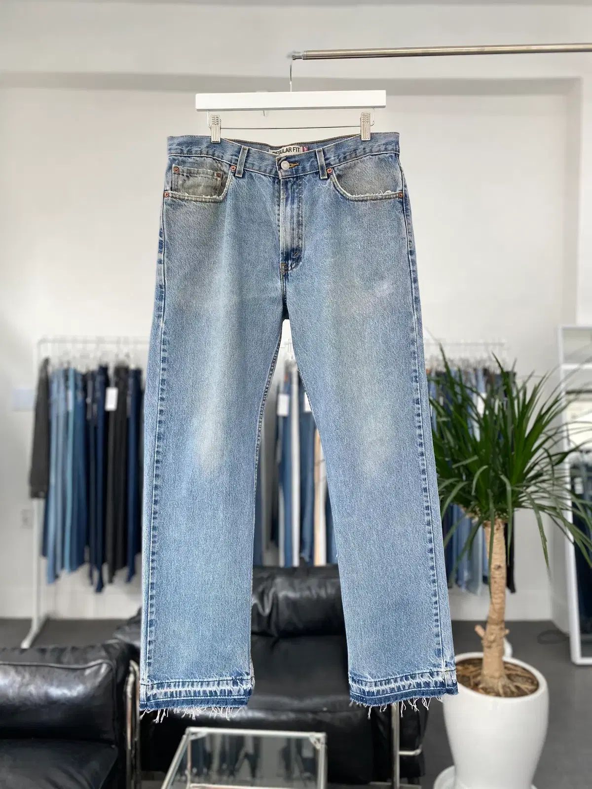 リーバイス505 ストレートフィット リワーク 34サイズ a5525