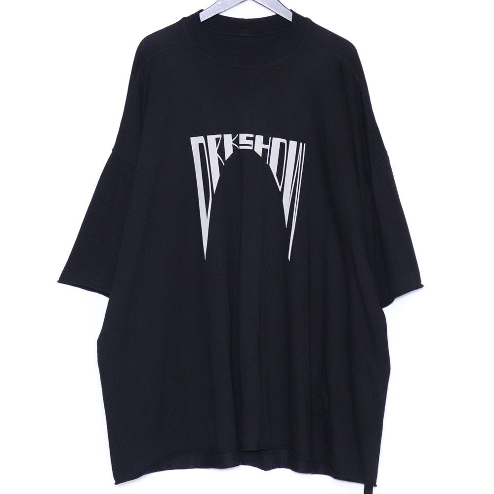 RICK OWENS DRKSHDW トミー Tシャツ Fサイズ ブラック DU01E3259-RNEP4
