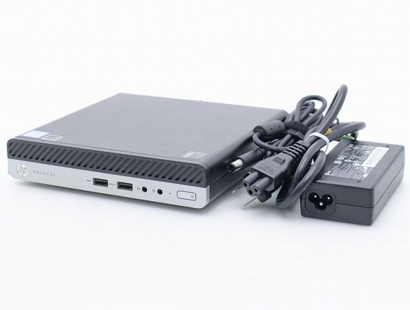 hp ProDesk 400 G4 DM Core i3-8100T 3.1GHz 8GB 256GB DisplayPort/アナログRGB出力 Windows11 Pro 64bit 小難 中古