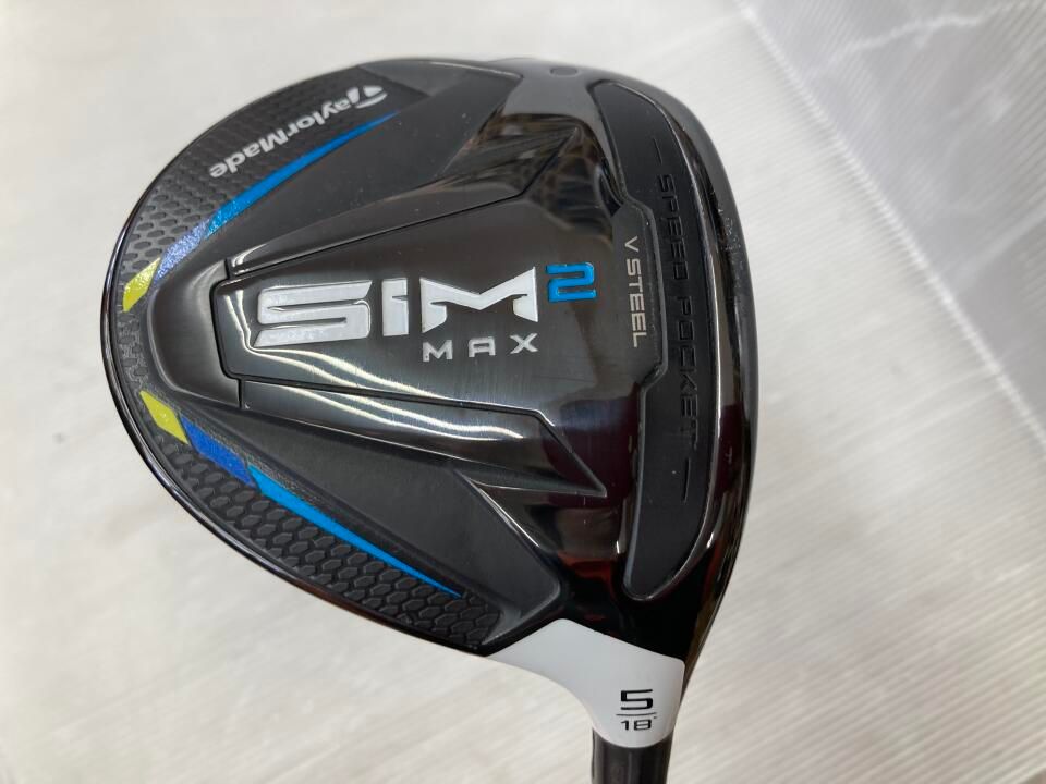 テーラーメイド　SIM2 MAX　18度　TENSEI BLUE TM50(SIM2)　Sフレックス　フェアウェイウッド　中古　ゴルフドゥ！大宮丸ヶ崎店【最短即日発送】
