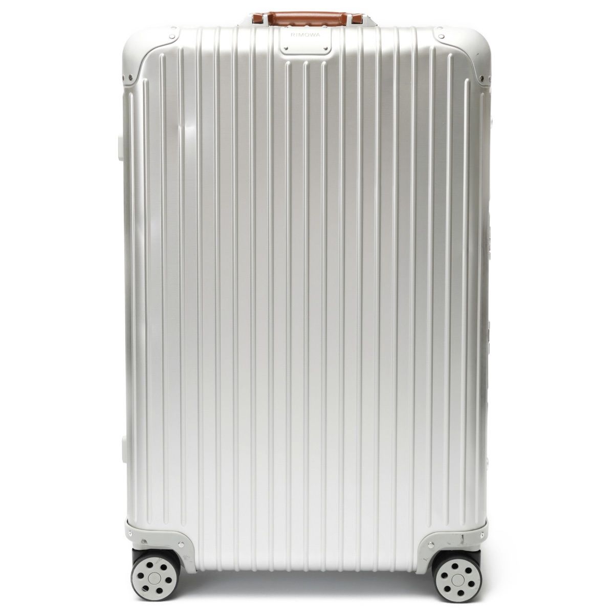 リモワ / RIMOWA　オリジナル チェックイン L ツイスト / スーツケース 86L　92590057　アルミニウム　シルバー/ブラウン 【中古】
