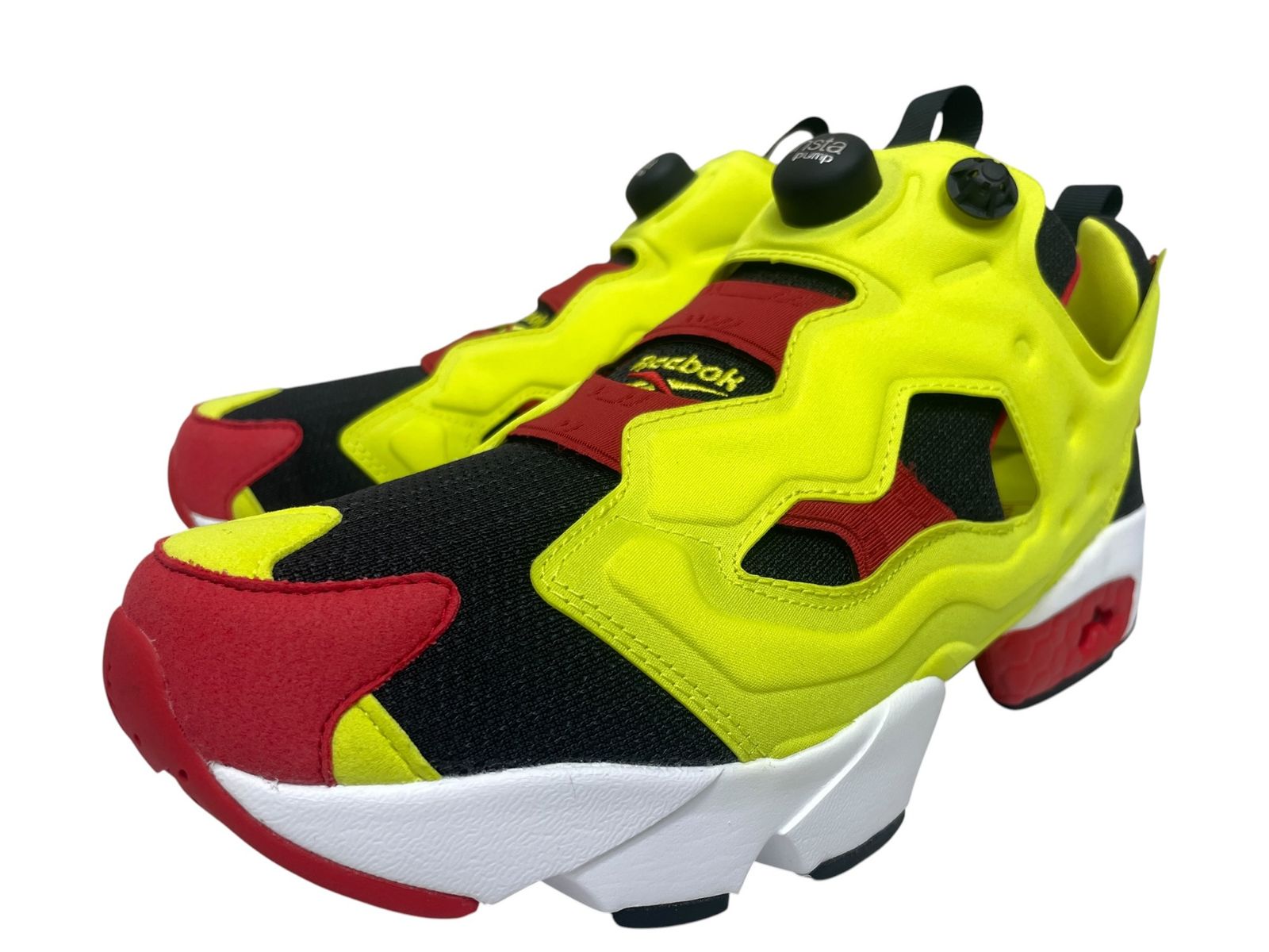 Reebok (リーボック) INSTAPUMP FURY 94 OG インスタ ポンプフューリー ミドルカットスニーカー V47514-280 28cm US10 イエロー×ブラック×レッド メンズ/049