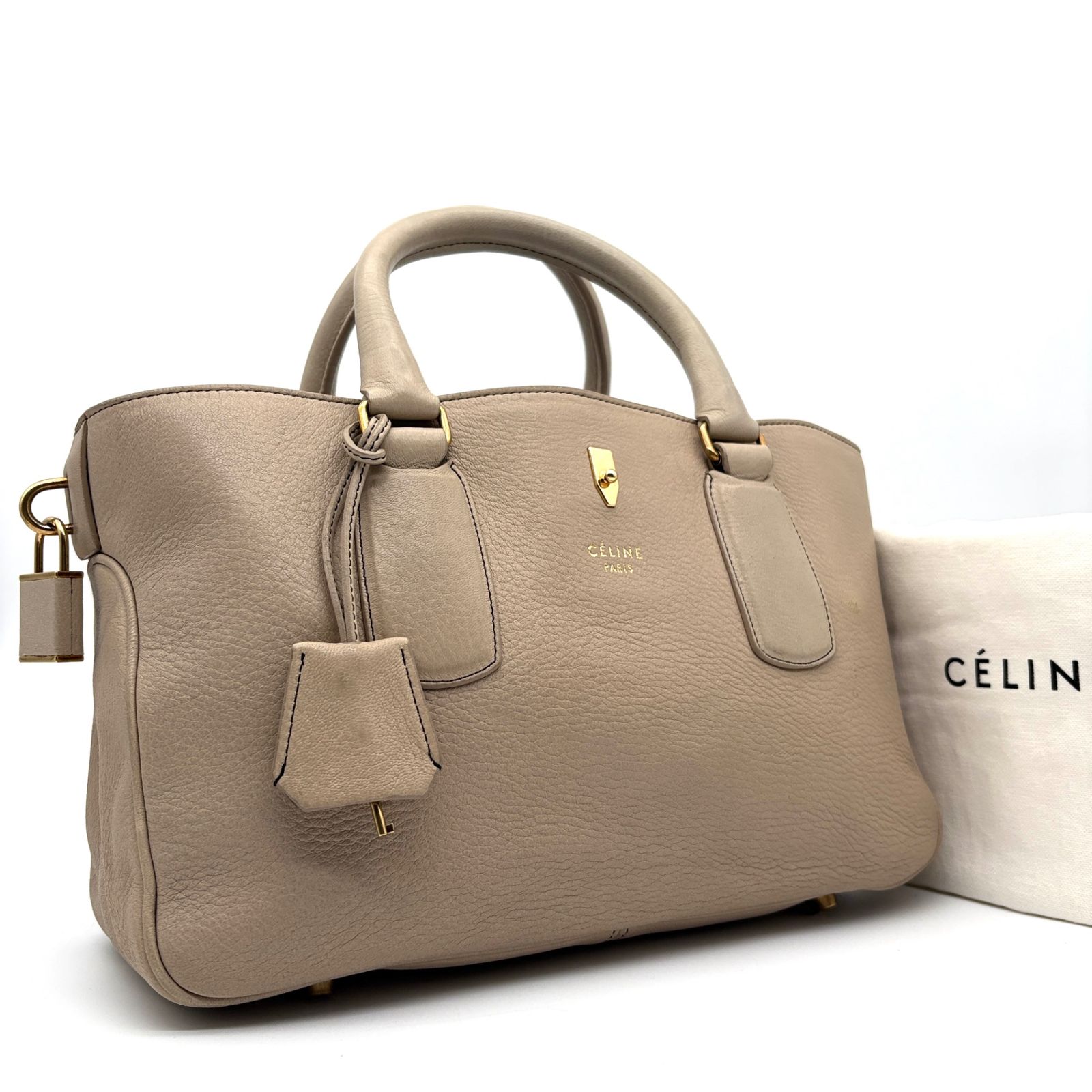 美品 セリーヌ CELINE ニューブギーバッグ ハンドバッグ トートバッグ