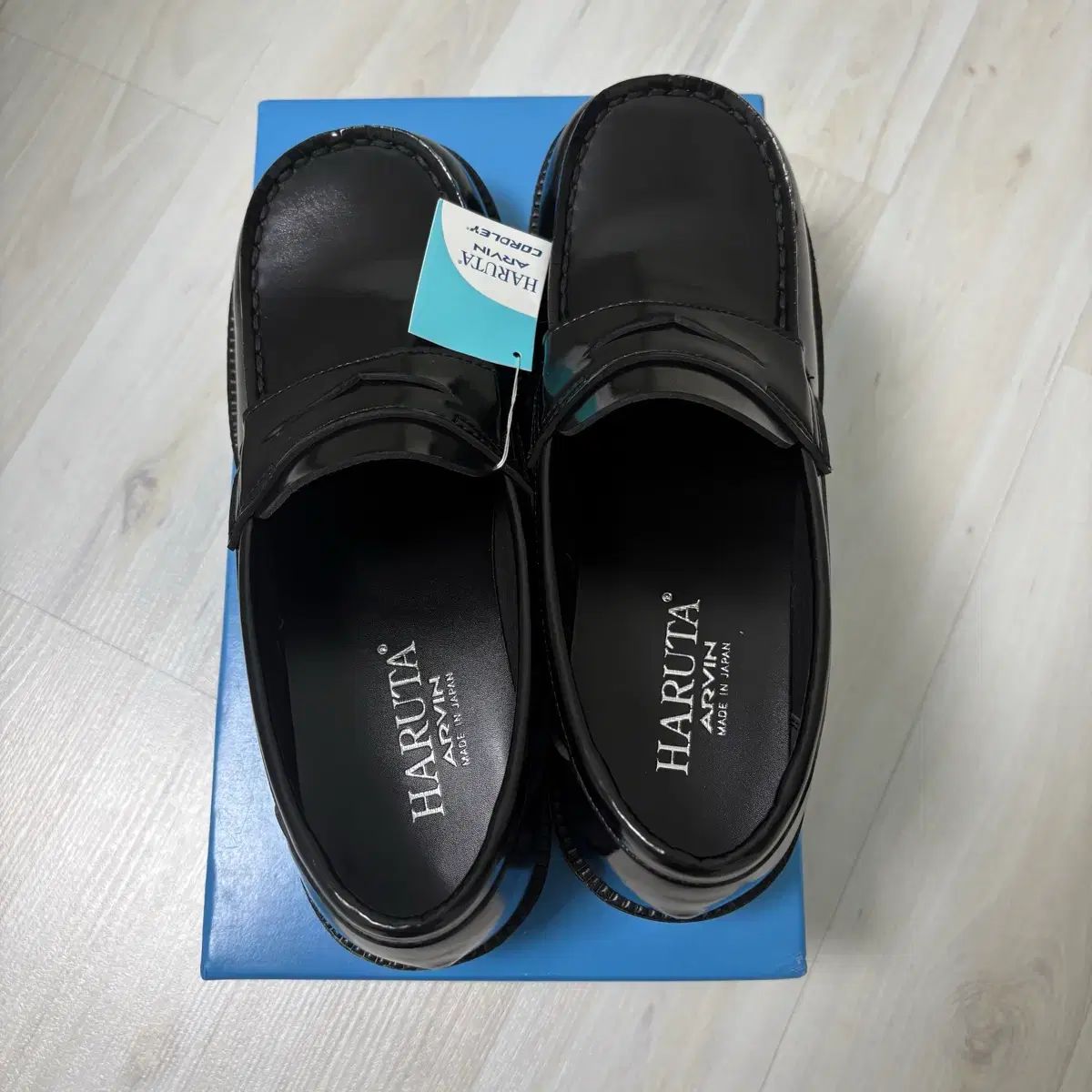 HARUTA(ハルタ) 225 レディース PU ス퀘アートゥ ペニーローファー