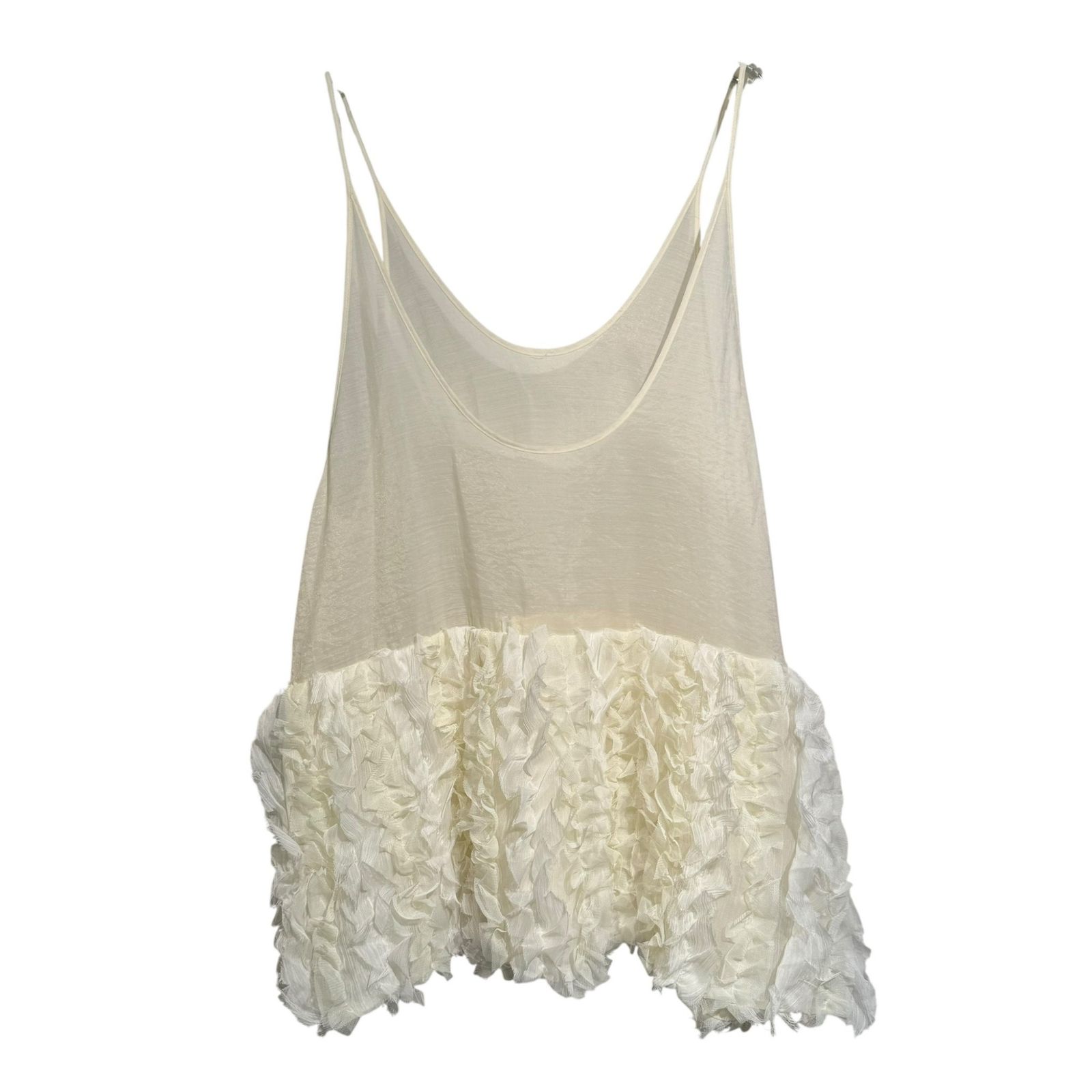 IENA LA BOUCLE (イエナラブークル) フリルチュニック 25040914182030 ホワイト ONE SIZE