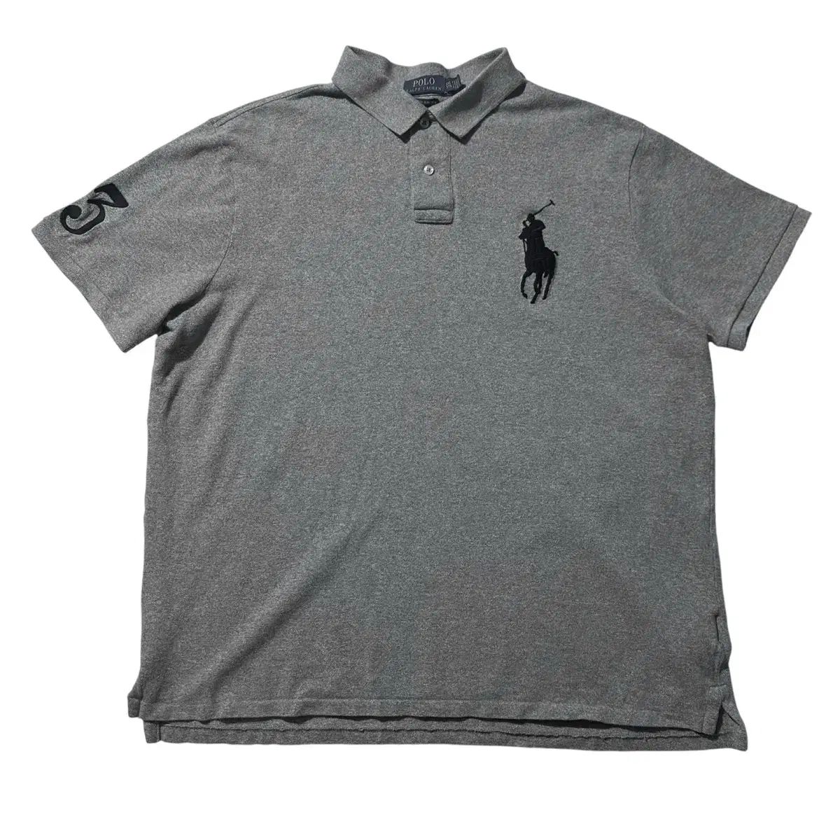 2XL ポロ ラルフローレン チーフキープ ビックポニー ピケ カラ 半袖 Tシャツ