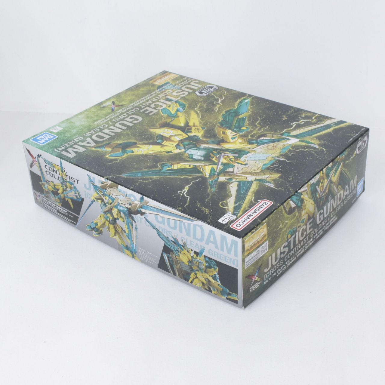 ☆加古川物流】中古 未組立 MG 1/100 ジャスティスガンダム [CROSS