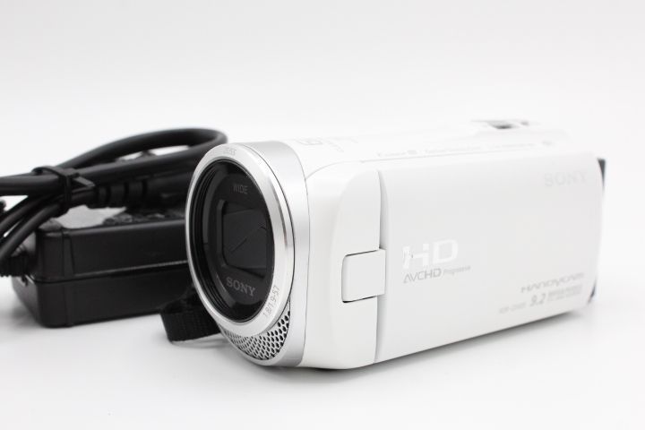 【美品】SONY ソニー ビデオカメラ HDR-CX485 32GB 光学30倍 ホワイト Handycam HDR-CX485 WC #LE20281271