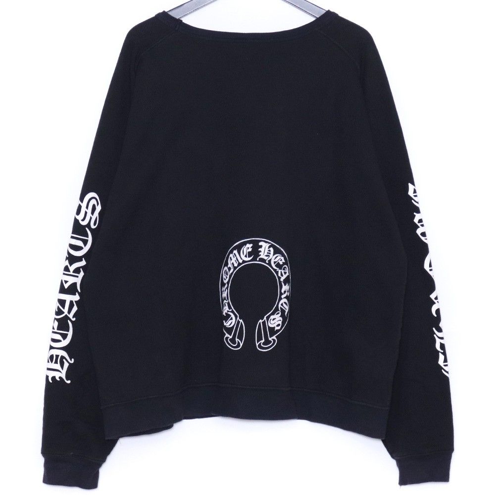 CHROME HEARTS オールド ホースシュー クルーネック スウェット