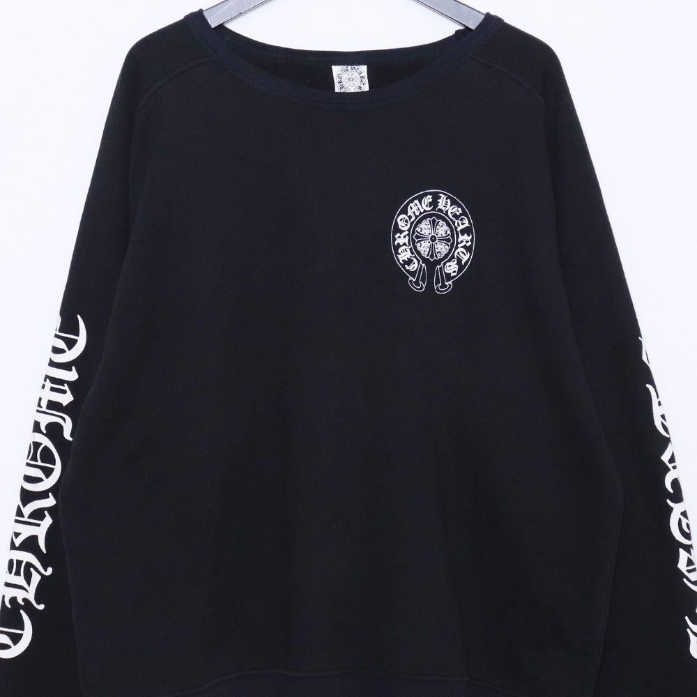 CHROME HEARTS オールド ホースシュー クルーネック スウェット