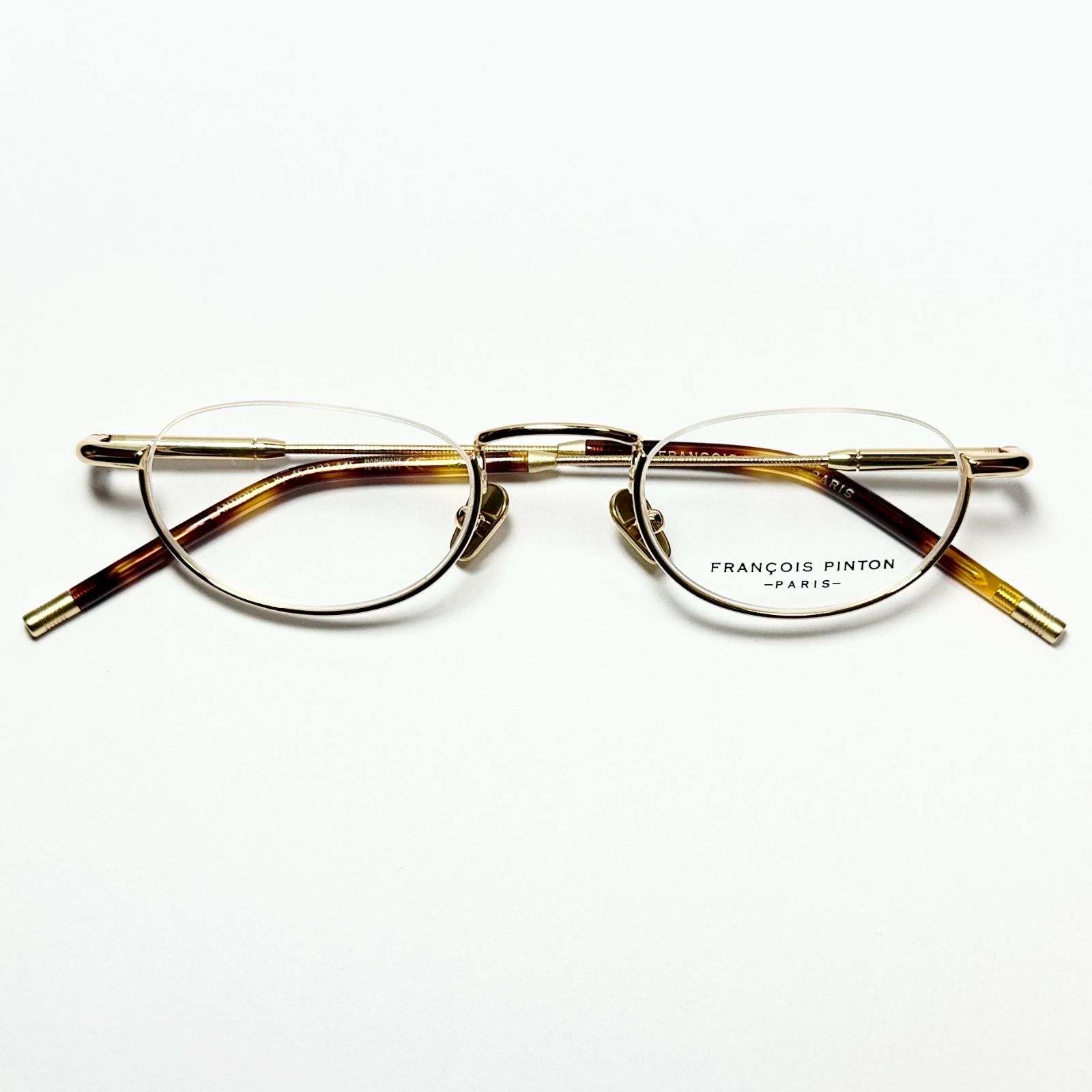 純正新品 フランス製 FRANCOIS PINTON ANTIQUE9 YY メガネ 純正ケース・クロス付き フランソワ パントン Frame France 送料無料