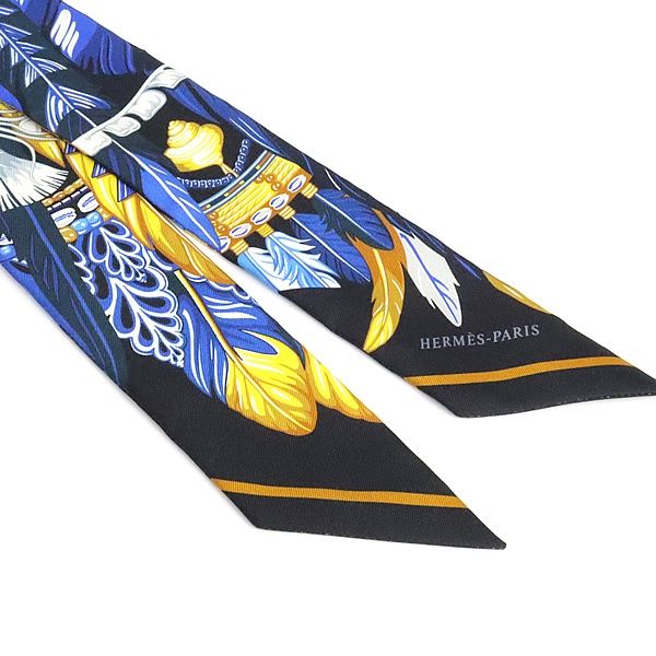 広尾店】美品 エルメス HERMES ツイリー スカーフ Danse Pacifique