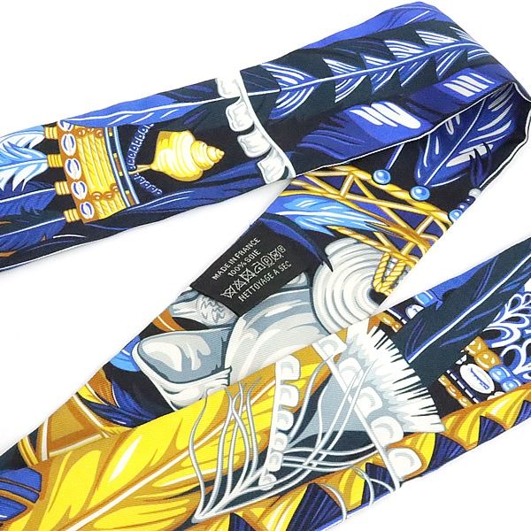 広尾店】美品 エルメス HERMES ツイリー スカーフ Danse Pacifique