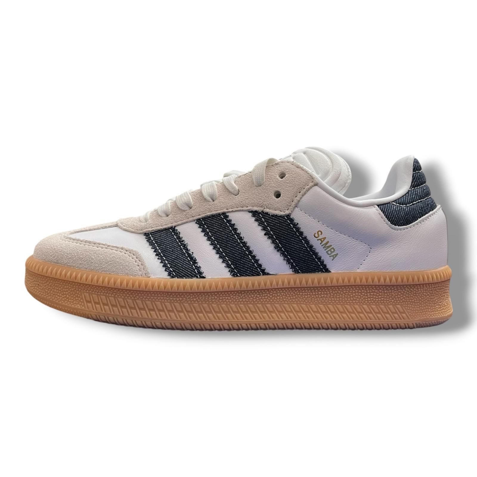adidas SAMBA XLG ガムソール サンバ スニーカー アディダス JQ7440 ホワイト （16666M）