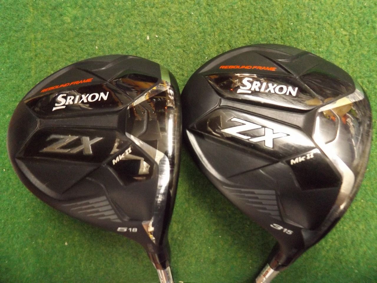 さにーさん専用 2908 SRIXON ZX MKⅡ 3W+5W SPEEDER NX GREEN S カバー有 ダンロップ