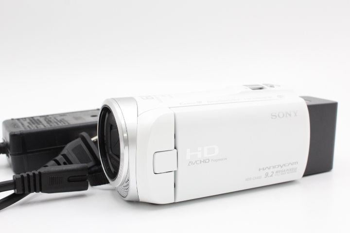 【良品】SONY ソニー ビデオカメラ HDR-CX485 32GB 光学30倍 ホワイト Handycam HDR-CX485 WC #LE20281272
