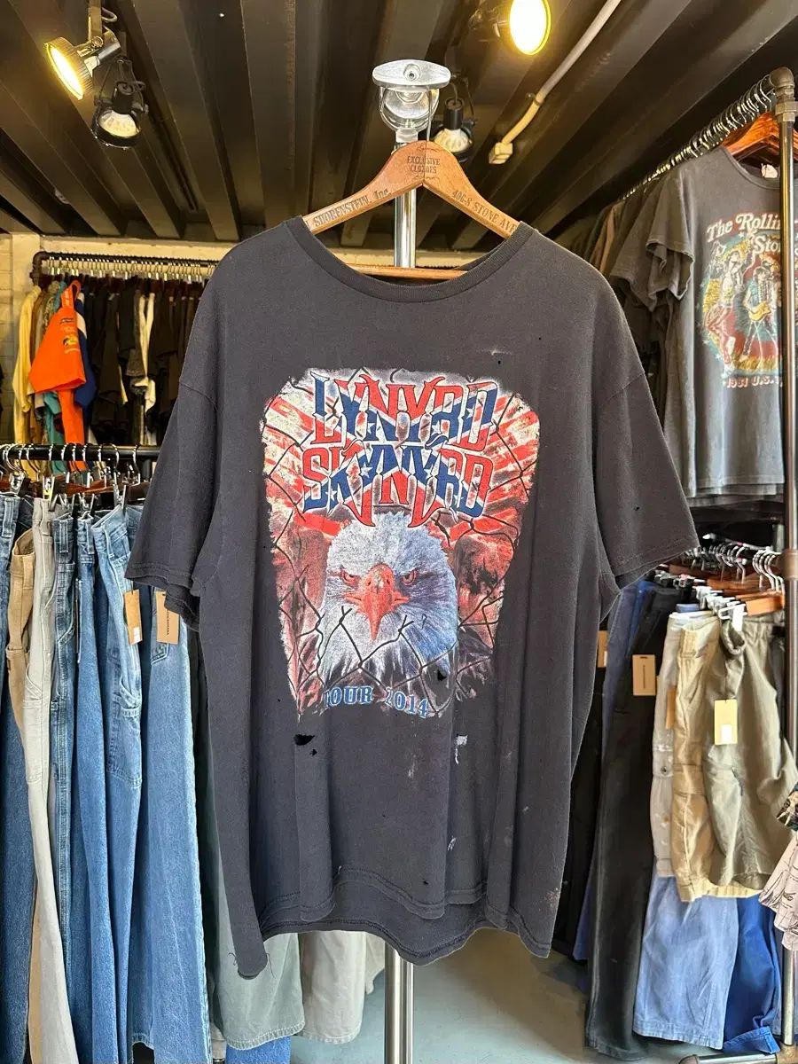 105 レナード・スキナー・トゥアー・プリンティング・Tシャツ