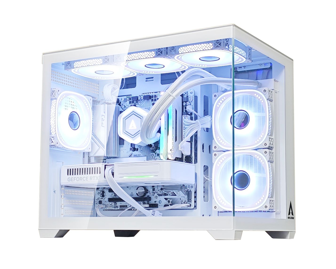 NEWLEAGUE AGILE G6-WHSR 純白水冷モデル｜ハイパフォーマンスモデル｜Ryzen 7 5700X × RTX 5060 Ti｜16GB・1TB SSD