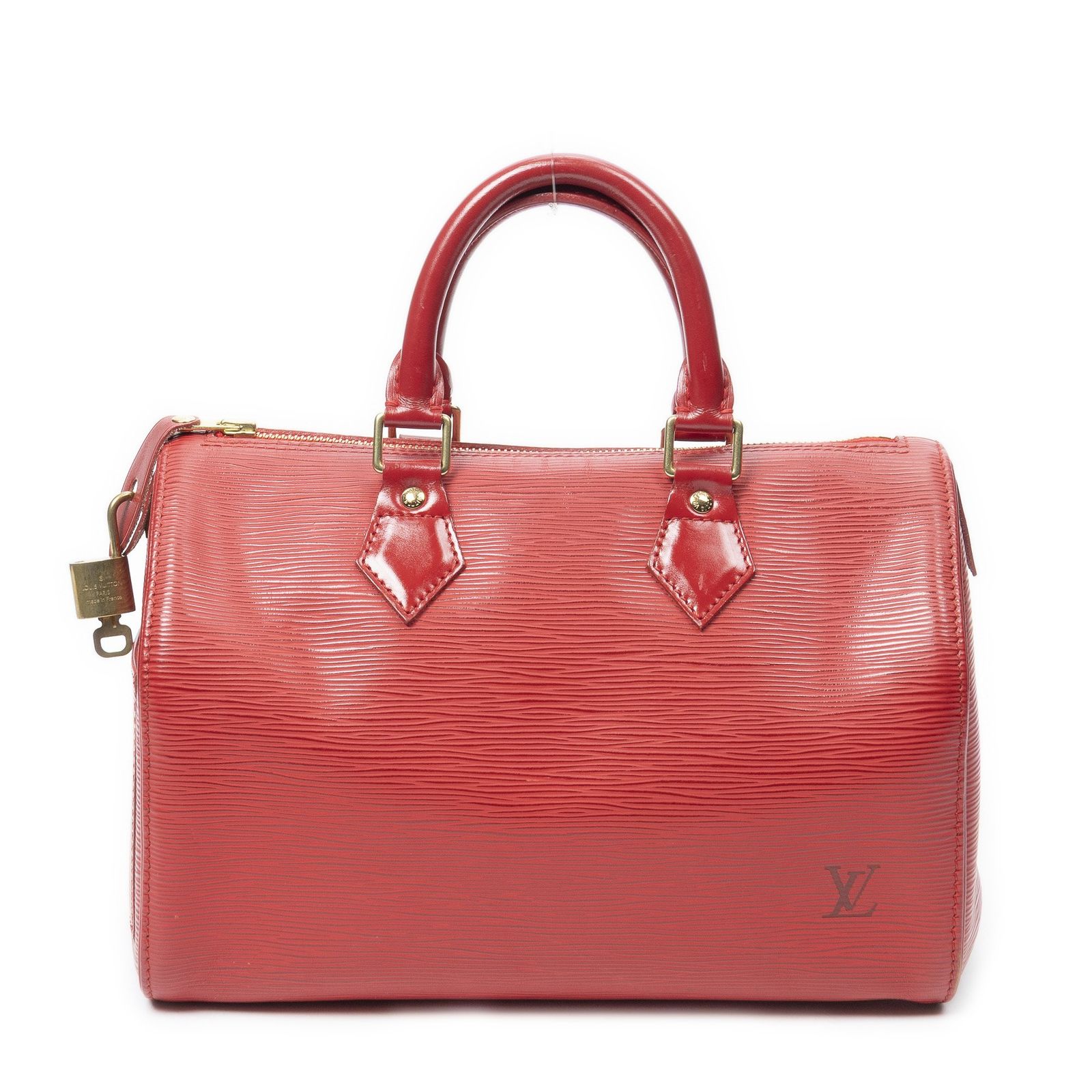 [中古] LOUIS VUITTON ルイヴィトンスピーディー赤エピA