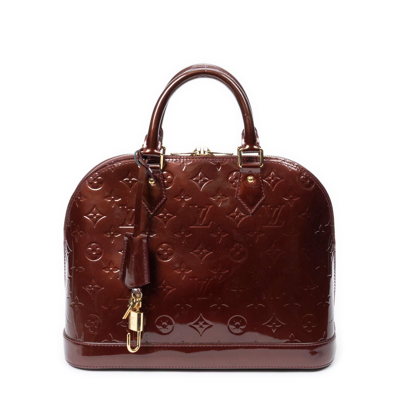 [中古] LOUIS VUITTON ルイヴィトンアルマRouge Fauvisteモノグラム ヴェルニA