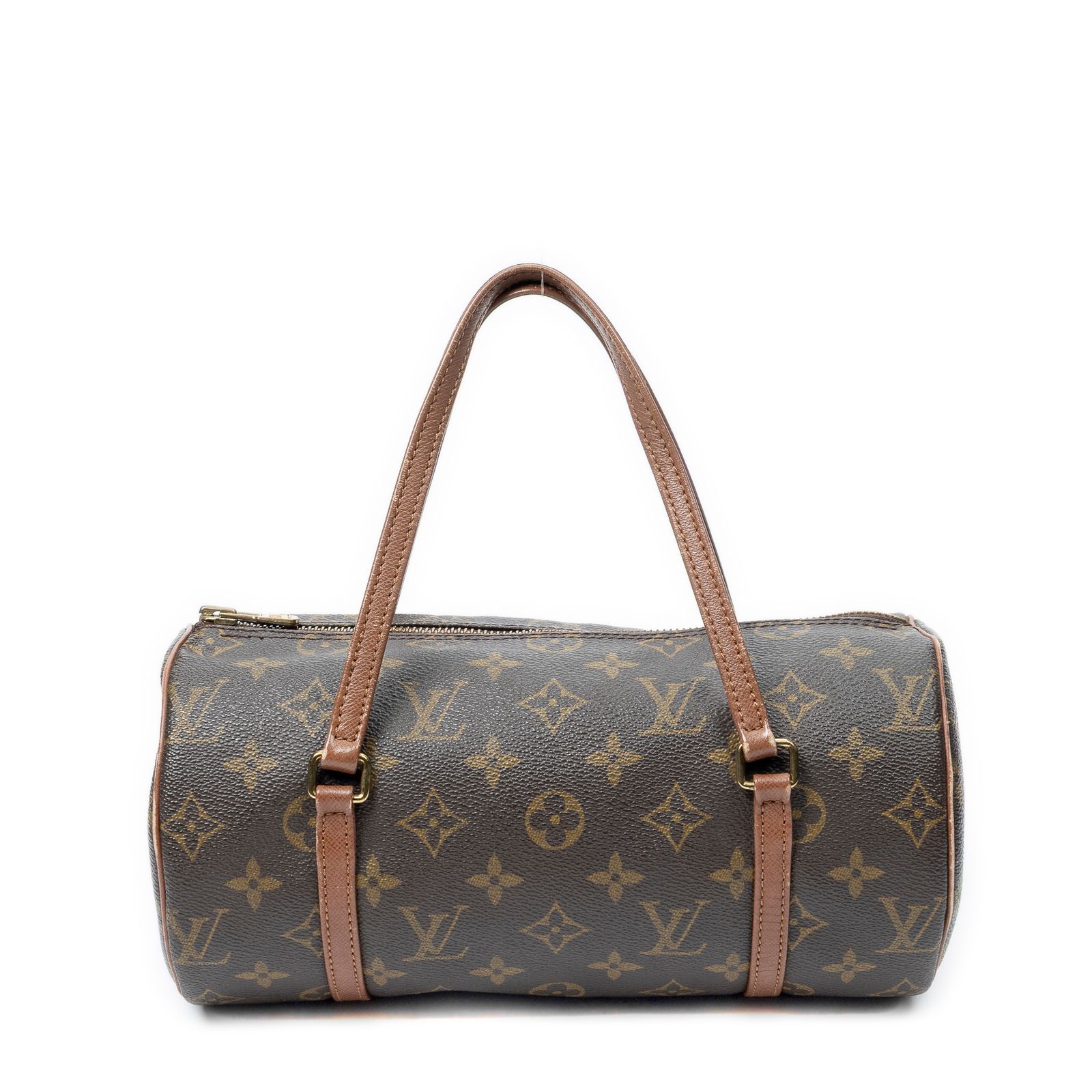 [中古] LOUIS VUITTON ルイヴィトンパピヨン茶色モノグラムキャンバスAB