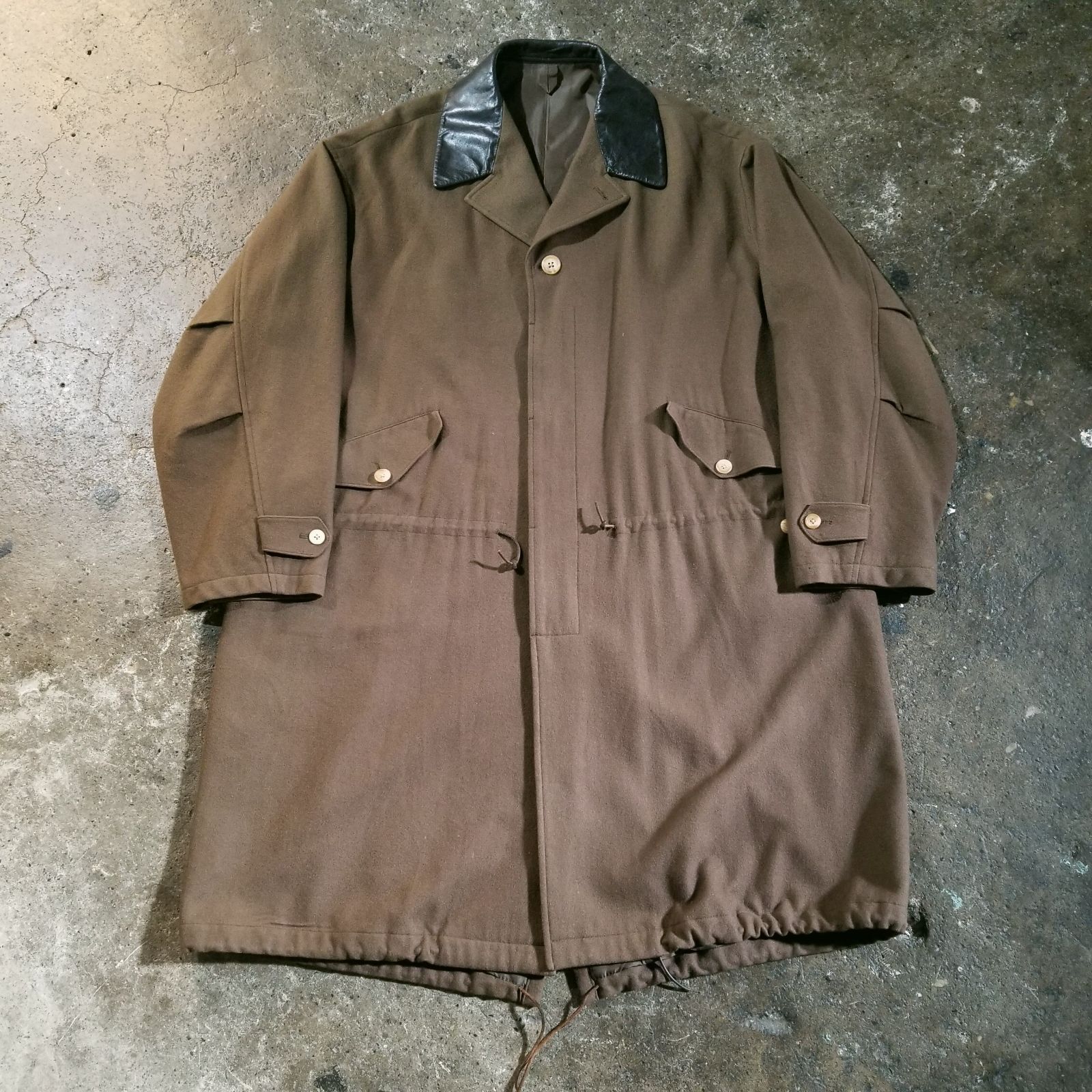 Yohji Yamamoto POUR HOMME 91aw 6.1 THE MEN レザーカラー モッズ