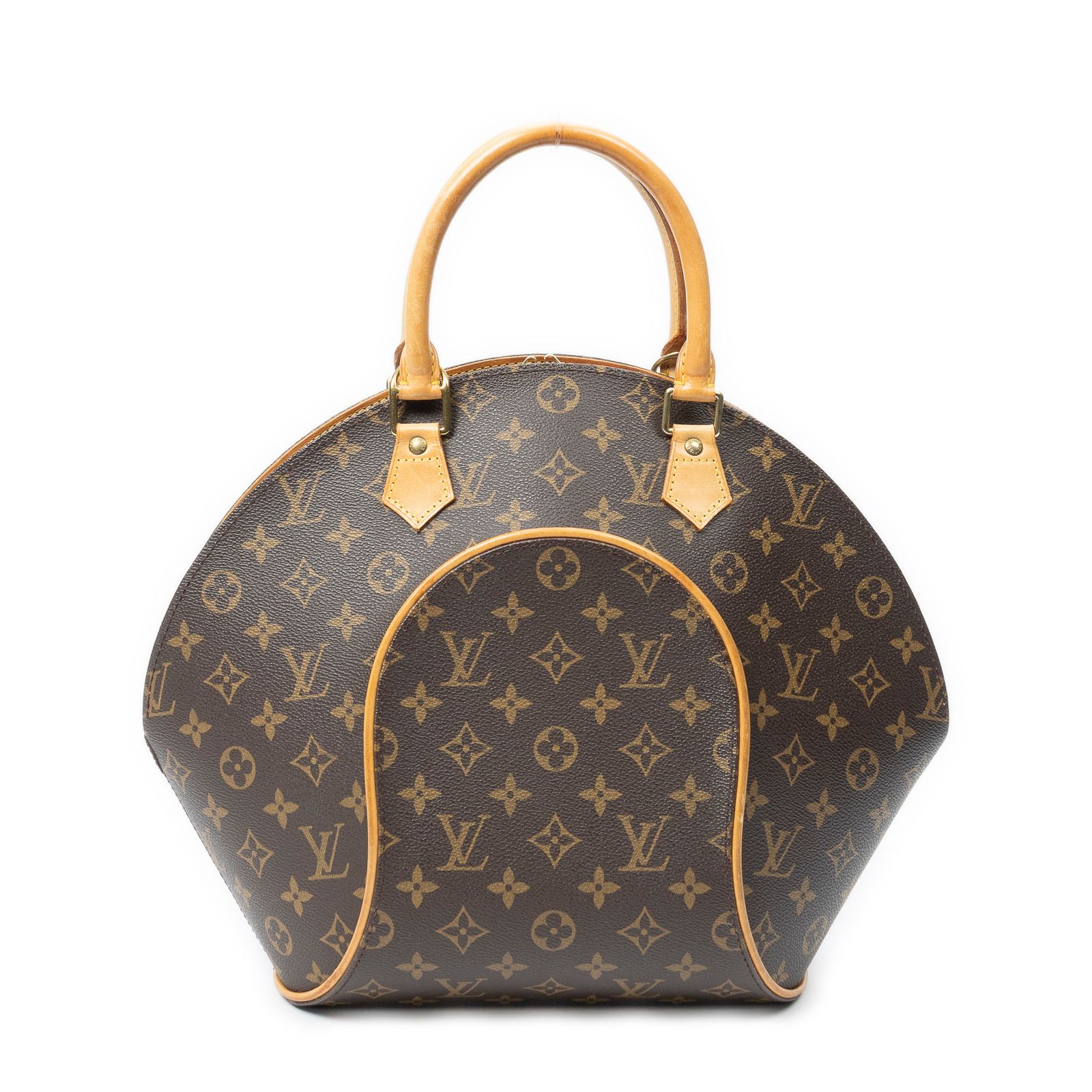[中古] LOUIS VUITTON ルイヴィトンエリプス茶色モノグラムキャンバスAB