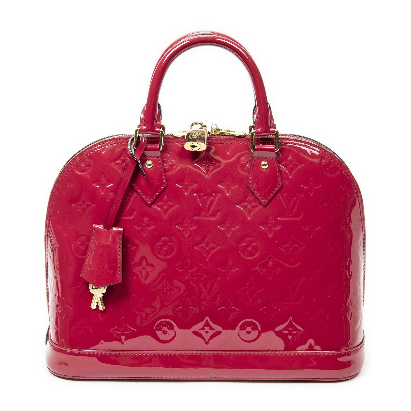 [中古] LOUIS VUITTON ルイヴィトンアルマインディアンローズモノグラム ヴェルニA