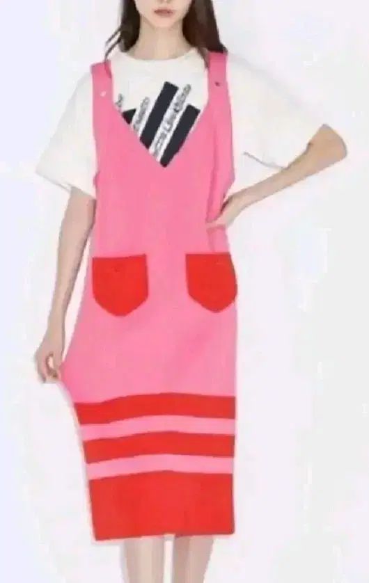 LUCKY CHOUETTE ラッキーシュエトゥ ピンク ベスト ベスト ニット ONE PIECE ワンピース 36
