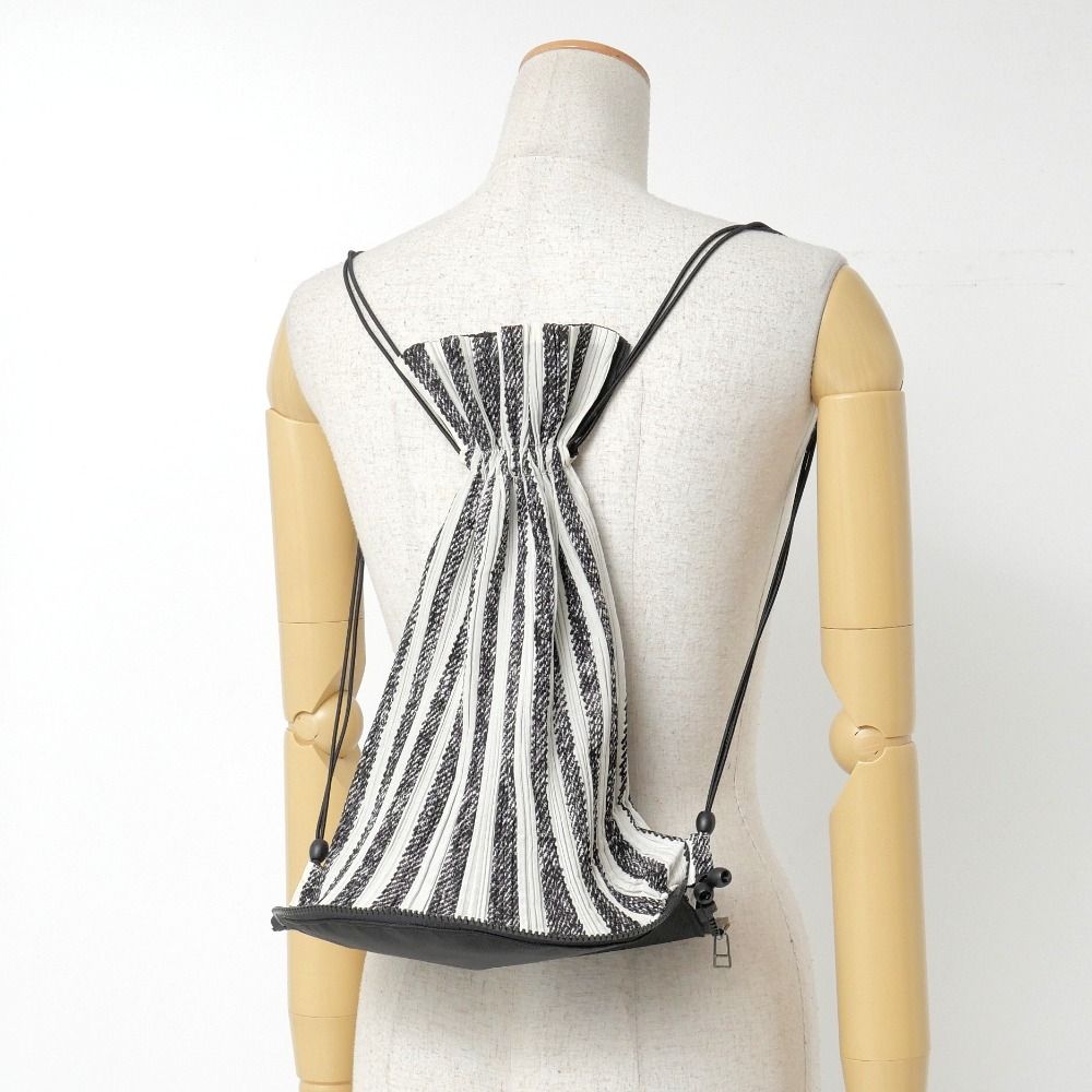 PLEATS PLEASE ISSEY MIYAKE プリーツプリーズ イッセイミヤケ ハンドバッグ 巾着 プリーツ リュック バッグ ブランド古着【中古】20260618/RA9923