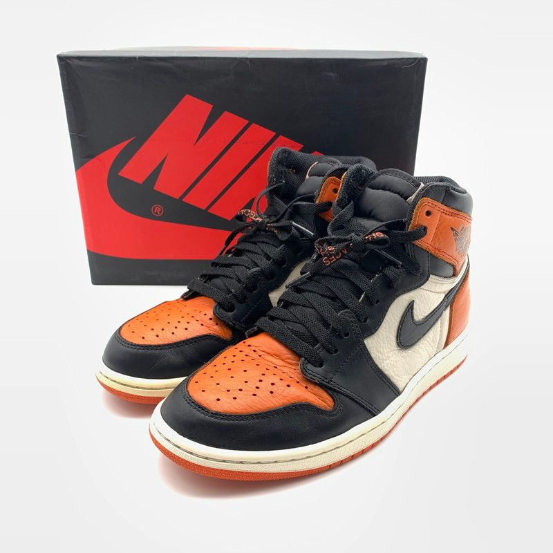 【中古品】 NIKE ナイキ 555088-005 AIR JORDAN 1 RETRO HIGH OG ”SHATTERED BACKBOARD