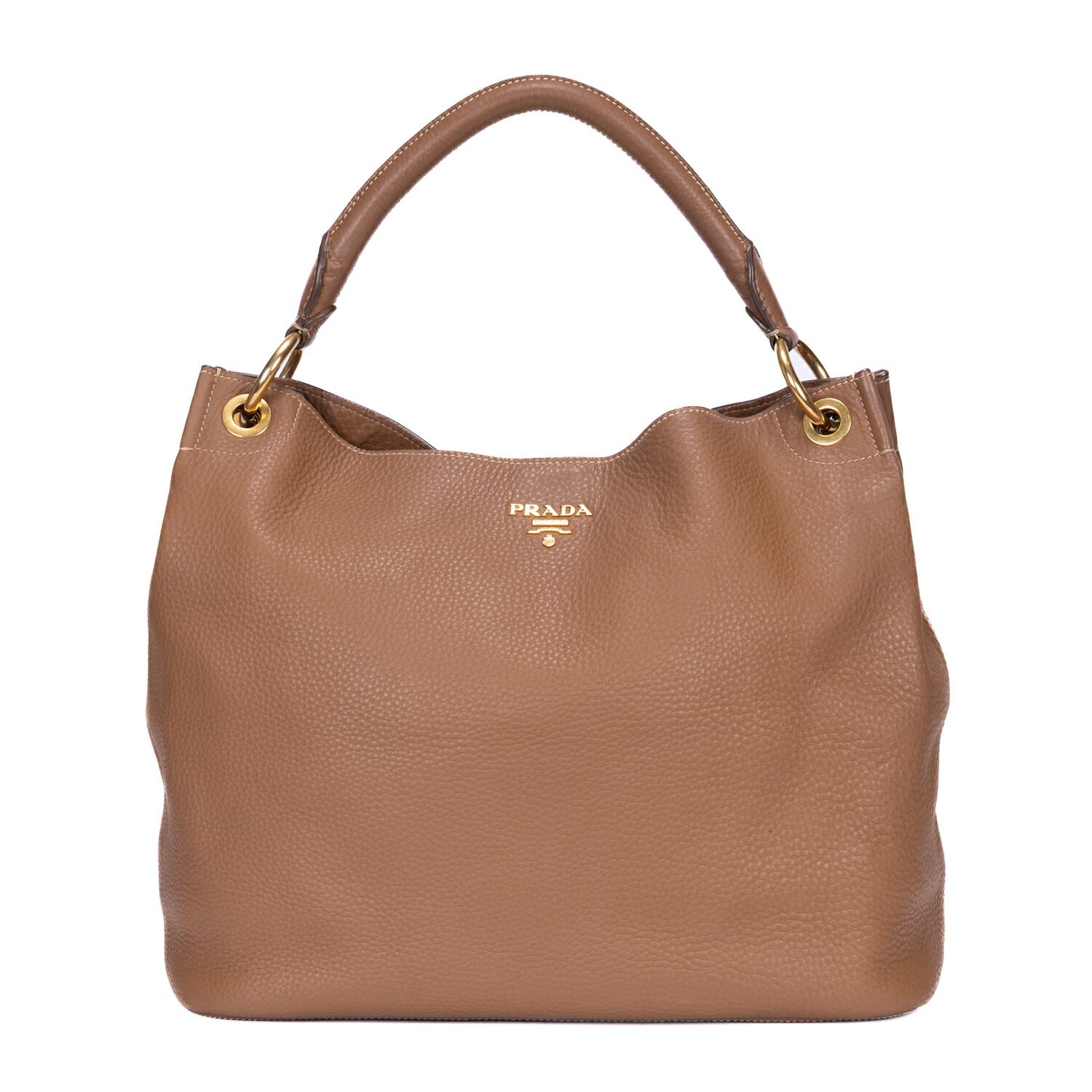 [中古] PRADA プラダホーボー茶色ヴィテロ ダイノA 70,895円