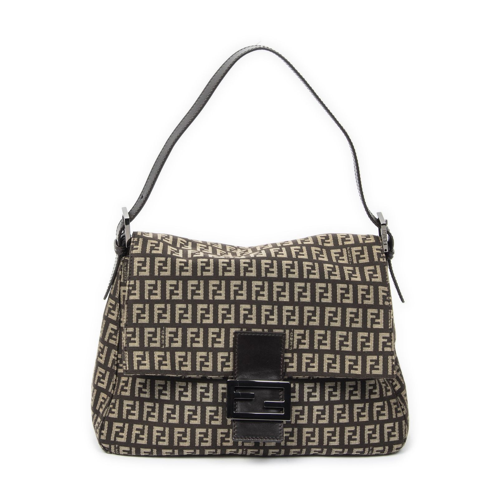 [中古] FENDI フェンディママ フォーエバーブラウン/ベージュズッキーノキャンバスA 101,200円