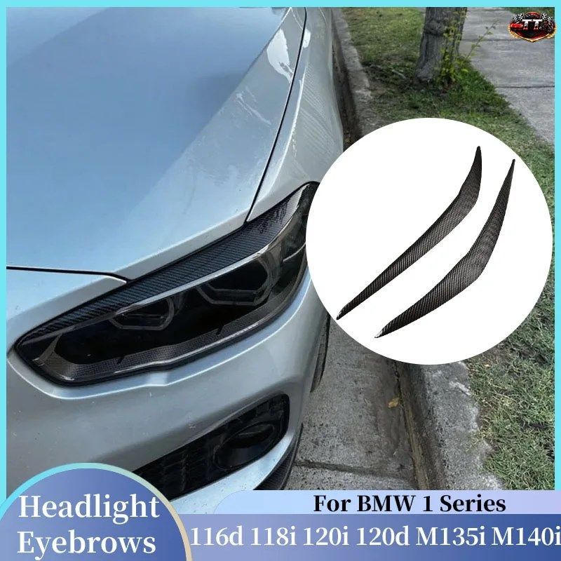 BMW F20 F21 1シリーズ 116D/118I/120I/120D/M140I 2015-2018 LCI用 ABSグロスイービルアイアイリッド 2個セット